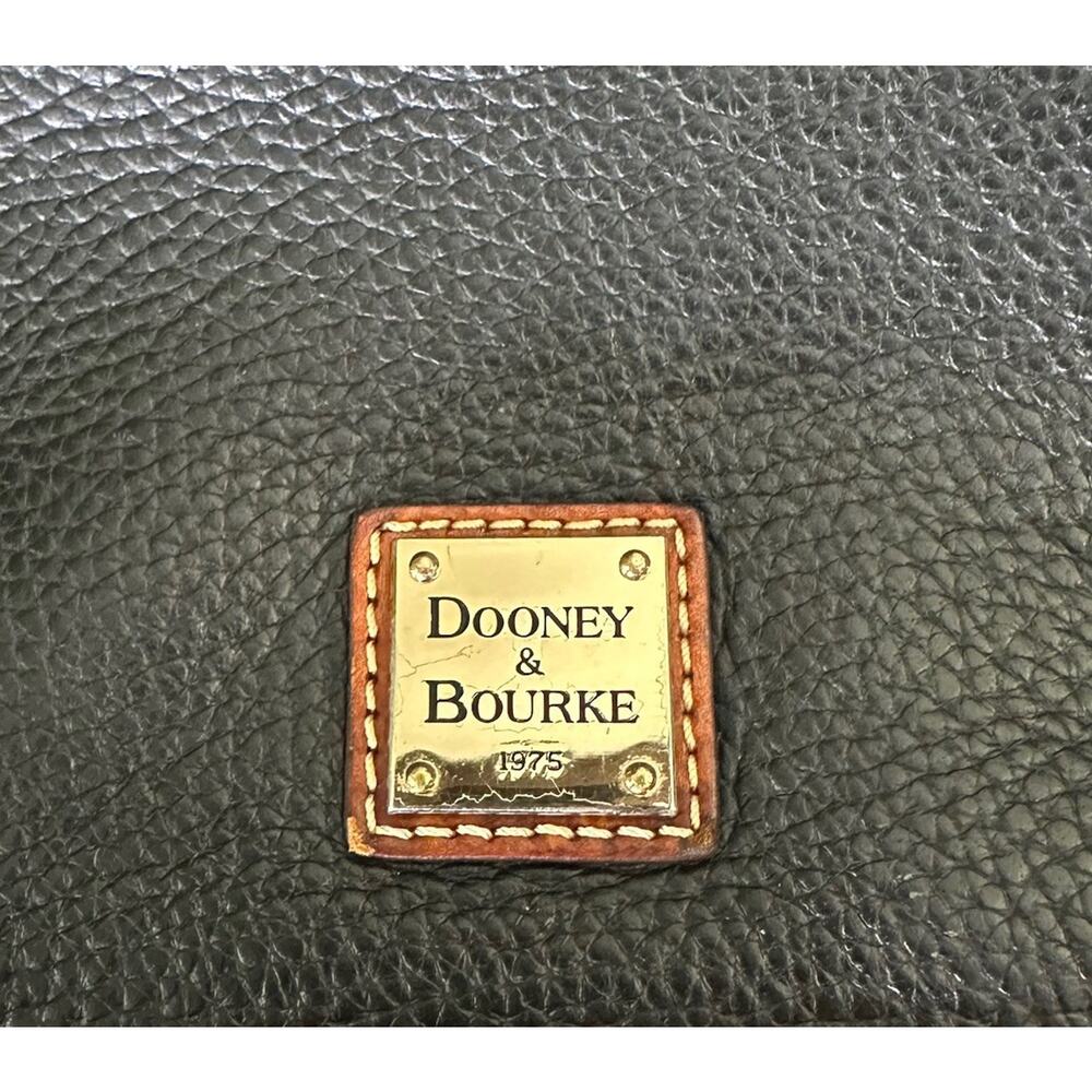Dooney & Bourke Satchel All Weather Leather Pebbled shoulder strap Flaws - Picture 2 of 16